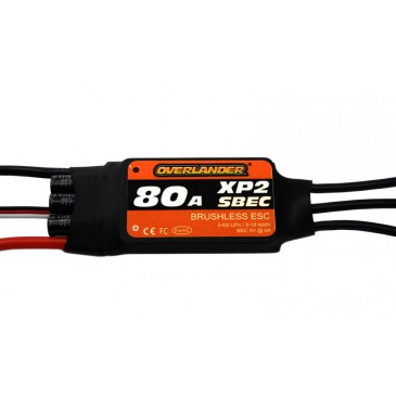 Overlander XP2 80A SBEC Brushless Speed Controller ESC