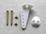 RA Control Horn large inc. screws