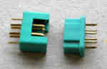 MPX High Current Green 6 pin Plug & Socket set 