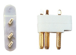 MPX 3 Pin Male Socket