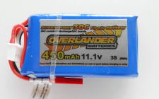 Overlander Sport Range 450mAh 3S 11.1v 35C  Li-Po Battery