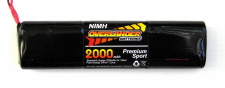 Overlander Premium Sport 2000mA 7.2v Tx Battery - Futaba 8FG