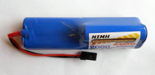 Sanyo Eneloop 2000mAhr AA 6V Rx Battery 2x2 +1 on Top