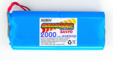 Sanyo Eneloop Hitec Aurora 2000mAhr 7.2v Tx Battery