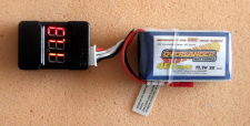 LiPo Checker  / Voltage Alarm 1-8 Cells in (Plastic Case)  