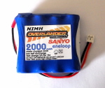 Spektrum Sanyo Eneloop 2000mA  AA 4.8v Tx Battery