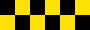 Monokote Check Trim Black/Yellow