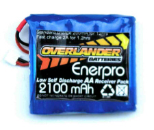 Overlander Enerpro Spektrum 2100mAhr 4.8v Tx Battery - Spektrum DX8