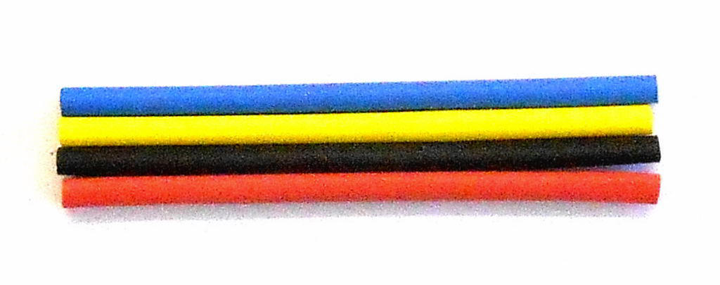 Heat Shrink  Sleeving (Blue/Yellow/Red/Black}
