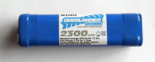 Overlander Premium Sport LSD2300 mAh 9.6v Tx Battery - JR Square (Push Fit)